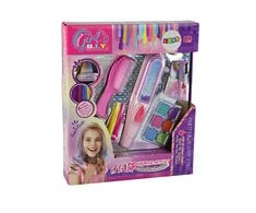 Lean Toys Plaukų priežiūros rinkinys vaikams LeanToys Hair Painting Set Beauty Set Accessories, 1 vnt.