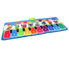 Lean Toys Muzikinis interaktyvus kilimėlis vaikams 146x60 cm