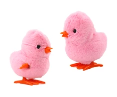 Prisukamas viščiukas Lean Toys, rožinis