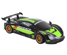 Nuotoliniu būdu valdomas sportinis automobilis Lean Toys, žalias, 42,5x22x10cm