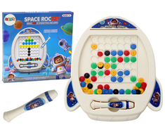 Magnetinė piešimo lenta Lean Toys Raketa