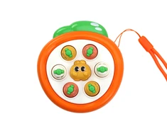 Lean Toys Žaidimas vaikams „Wac A Mole“ su morkomis