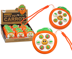 Lean Toys Žaidimas vaikams „Wac A Mole“ su morkomis