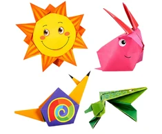 Lean Origami Kit Colored Paper Instruction Booklet 100 Sheets