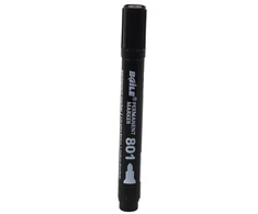 Lean Marker Permanentinis vandeniui atsparus žymeklis, juodas, 2,5–4,5 mm