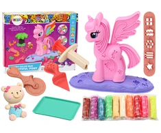 Kūrybinis plastilino rinkinys Lean Toys Vienaragis