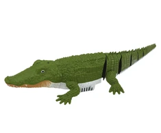 Lean Toys Nuotoliniu būdu valdomas krokodilas, 35 cm
