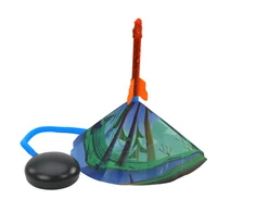 Wyrzutnia Granatsvaidis Dinosaurs Forest Colorful Push Up, 4 dalių