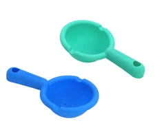 Besisukantis vonios žaislas Lean Toys su spalvingais dubenėliais