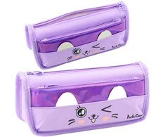 Lean Penalas su katės motyvu, 22 cm, violetinis