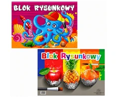 Lean School Balta piešimo bloknotas A3 19 lapų 80g PROTOS