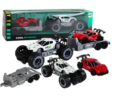 Automobilių rinkinys Lean Toys