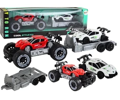 Automobilių rinkinys Lean Toys