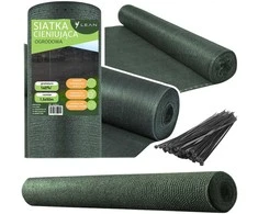 Lean Apsauginis tinklas tvorai 1.5x50 m, 140 g/m², žalias