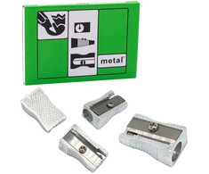 Lean Kompaktiškas metalinis drožtukas 2.5x1 cm