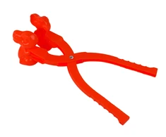 Lean Toys Raudonas dinozauras sniego kamuoliukų formuotojas