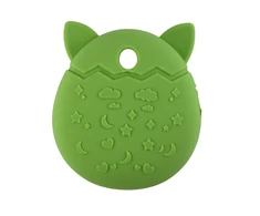 Lean Toys Katės formos silikoninis dėklas Tamagotchi žaislui