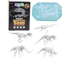 Lean Toys Kūrybinis rinkinys: muilo gamyba ir dinozaurų kasinėjimai