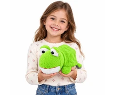 Lean Toys Pluszowy Koala Żaba 2w1 Dwustronna Maskotka Przytulanka 25cm