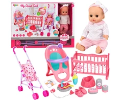 Lean Toys Interaktyvi lėlė 30 cm