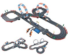 Lean Toys Lenktynių trasa su apšvietimu 3in1 560 cm
