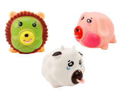 Lean Toys Liūtas, Kiaulė, Karvė Antistresinės Figūrėlė