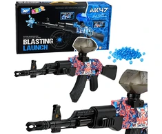 Lean Toys AK47 Rifle Vanduo Ball Gun Automatic Electric 70 cm