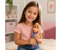 Lean Toys Lėlė 30 cm su šunimi ir priedais