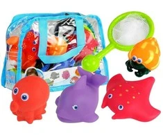 Lean Toys Guminiai vonios žaislai vaikams