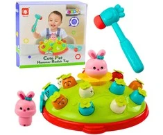 Lean Toys Interaktyvus žaidimas vaikams su šokinėjančiu zuikiu