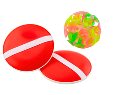 Lean Toys Vasariškas žaidimo rinkinys su kamuoliuku