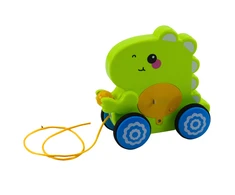 Lean Toys Interaktyvus traukiamas dinozauras vaikams