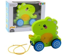 Lean Toys Interaktyvus traukiamas dinozauras vaikams