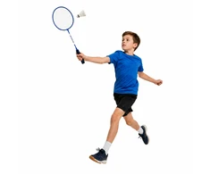 Lean Toys Badmintono rinkinys mėlynas 2 vnt.