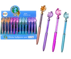 Lean Toys Tušinukas su žvaigždutėmis ir deimantais, mėlynas rašalas, 0.7 mm