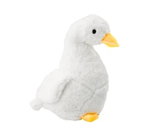 Biała Pliušinė Žąsis 30cm CE Sertifikuota