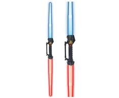 Lean Toys Sulankstomas šviesos kardas su garsais ir šviesos efektais, 122 cm