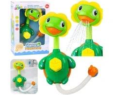 Lean Toys Vandens žaislas voniai - vėžlys fontanas