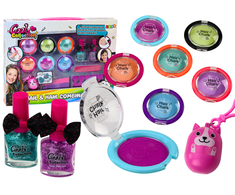 Lean Toys Grožio rinkinys vaikams su šešėliais ir nagų lakais