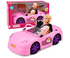 Lean Toys Lėlė su kabrioletu 30 cm