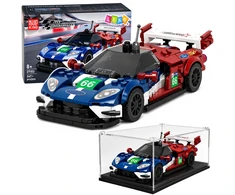 Lean Toys Statybinių kaladėlių rinkinys 347 vnt.