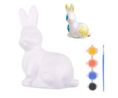 Lean Toys Putplasčio Velykų kiškučio dekoravimo rinkinys 2598