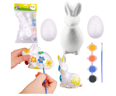 „Lean Toys“ rinkinys putplasčio ornamentų dažymui, zuikio kiaušinių dažai (2 vnt.)