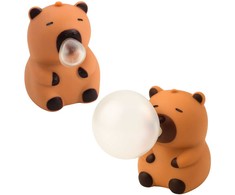 Lean Toys Antistresinis žaislas kapibara 8,5 cm rudas
