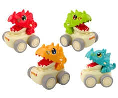 Žaislinis automobilis Dinozauras Triceratops Lean Toys