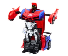 Lean Toys Nuotolinio valdymo automobilis-žmogus voras 2in1 su šviesomis ir garsais
