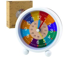 Lean Toys Vaikiškas žadintuvas be garso, 9 cm