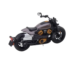 Lean Toys Metalinis Chopper Motociklas Miniatiūra 1:12