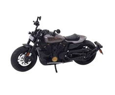 Lean Toys Metalinis Chopper Motociklas Miniatiūra 1:12