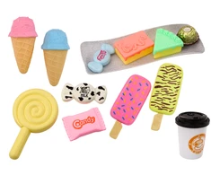 Lean Toys Vaikiškas konditerijos rinkinys su saldumynų stovu, 25 cm